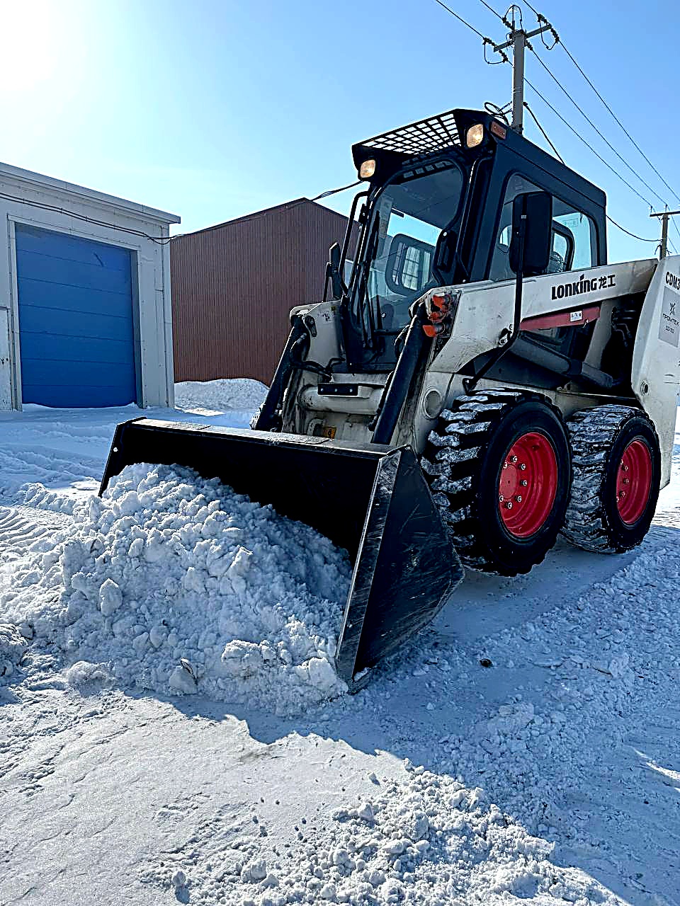 Мини-погрузчик Lonking CDM 308 — ПРОМТЕХ